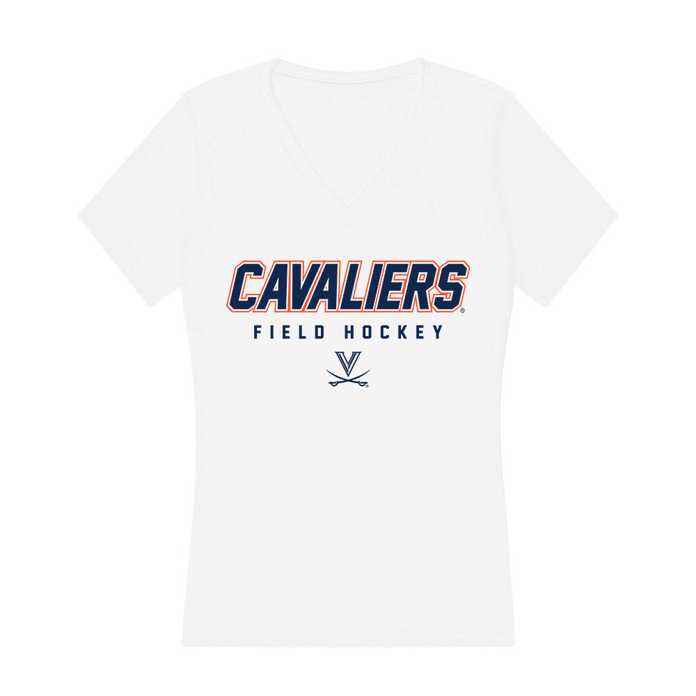 Virginia - NCAA Women's Field Hockey : Soren Izabella Kipphut - Women's V-Neck T-Shirt-0