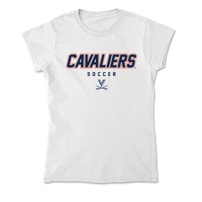 Virginia - NCAA Women's Soccer : Molly Carlson - Soft Style Women’s T-Shirt-0