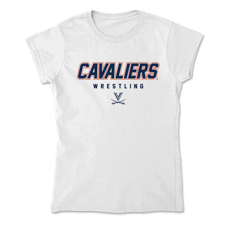Virginia - NCAA Wrestling : Brenan Morgan - Soft Style Women’s T-Shirt-0