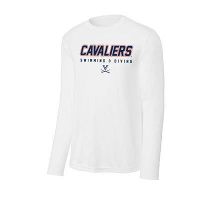 Virginia - NCAA Women's Swimming & Diving : Katie Christopherson - Activewear Long Sleeve T-Shirt-0