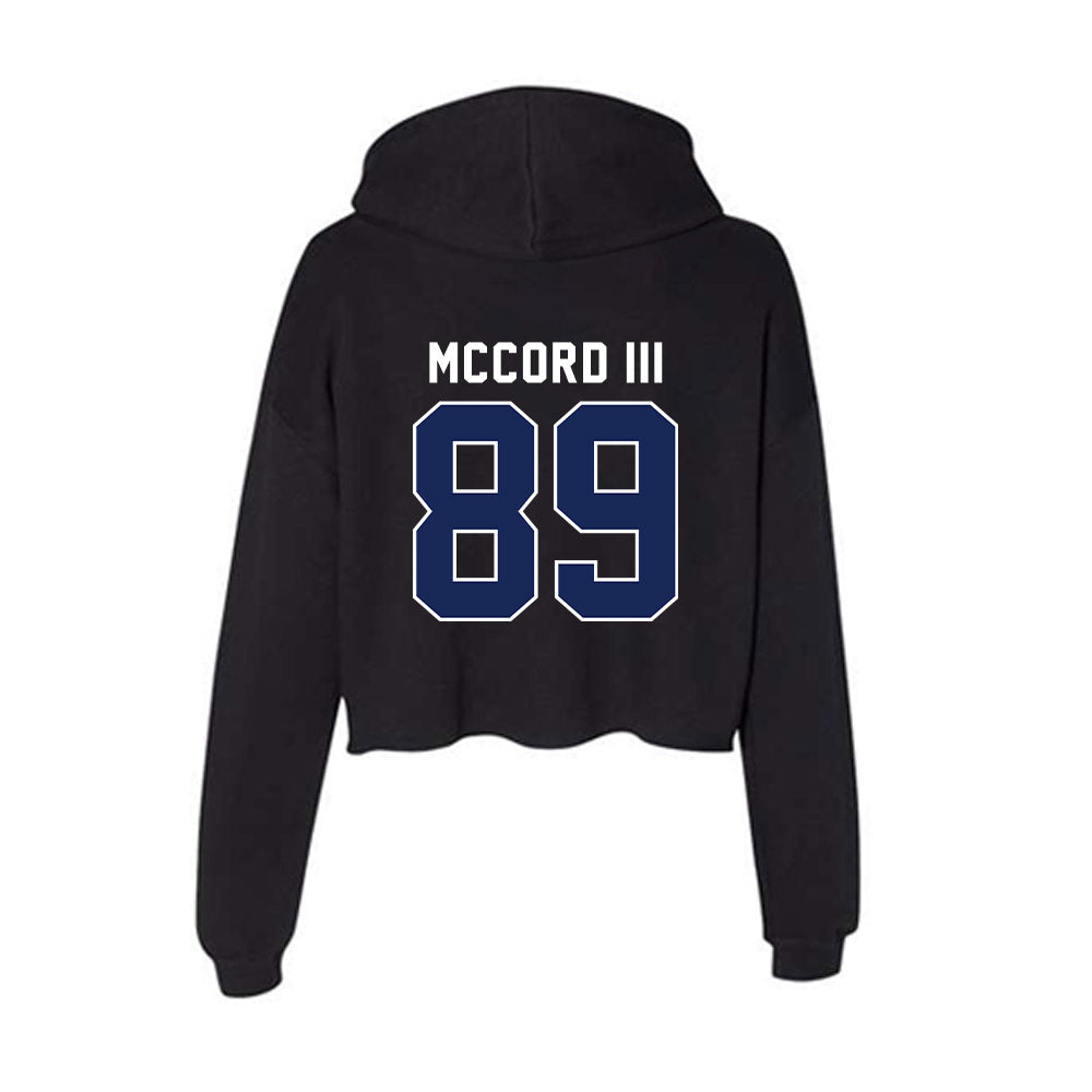 Arizona - NCAA Football : Jordan McCord III - Women's Crop Fleece Hoodie-1