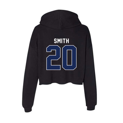 Arizona - NCAA Football : Caleb Smith - Women's Crop Fleece Hoodie-1