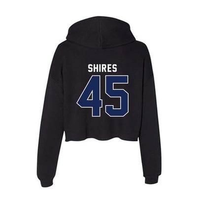 Arizona - NCAA Beach Volleyball : Tylee Shires - Women's Crop Fleece Hoodie-1
