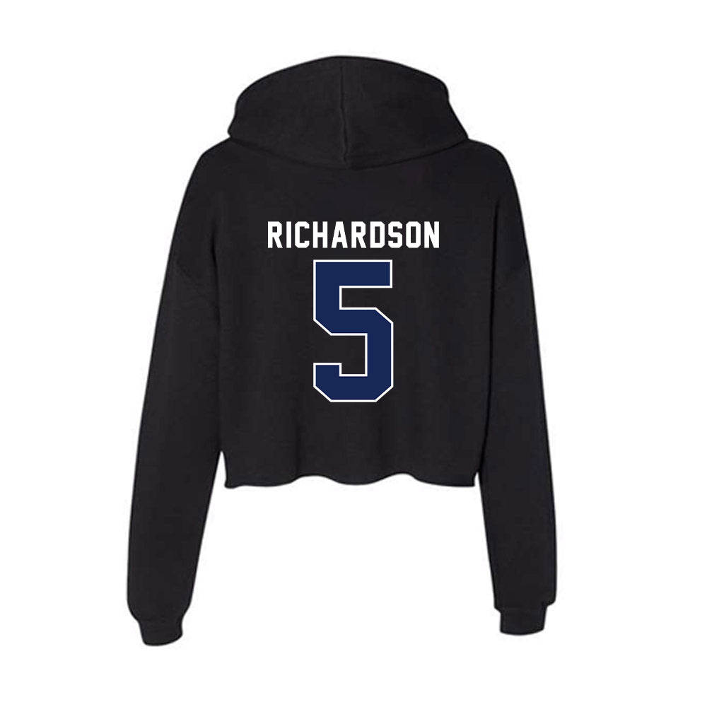 Arizona - NCAA Football : Gio Richardson - Classic Shersey Women's Crop Fleece Hooded Sweatshirt-1