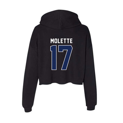 Arizona - NCAA Football : Lee Molette - Women's Crop Fleece Hoodie-1