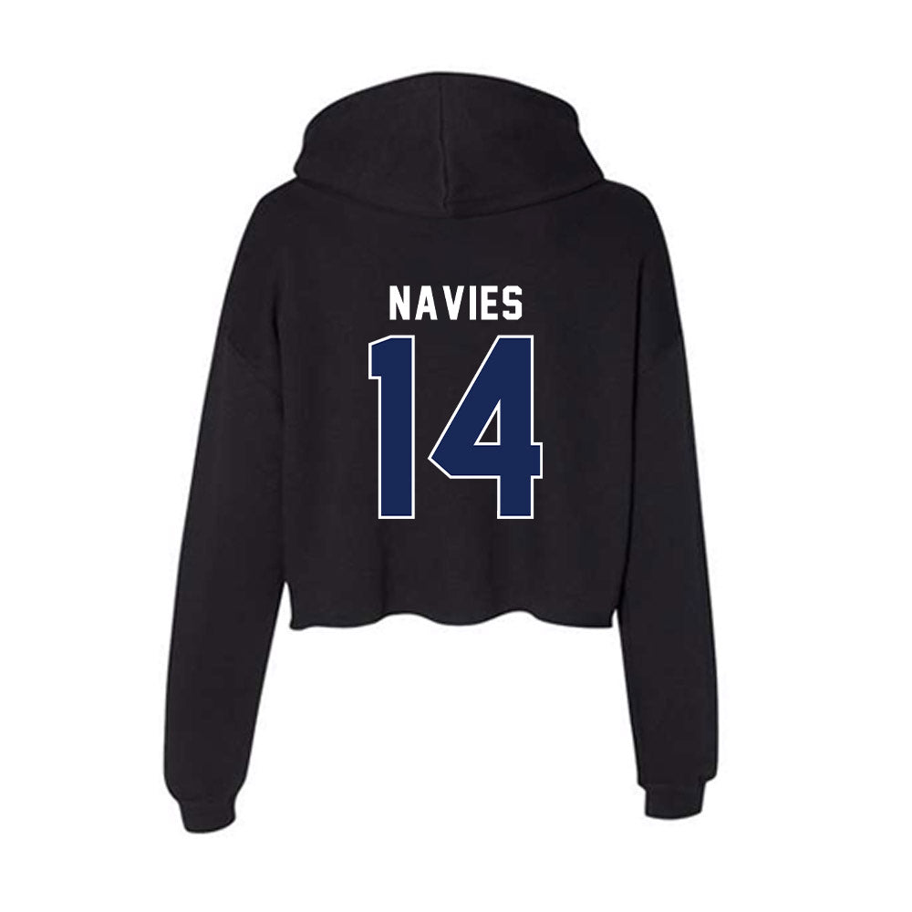 Arizona - NCAA Football : Hannibal Navies - Women's Crop Fleece Hoodie-1