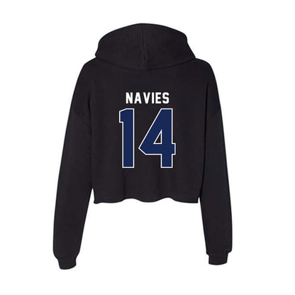 Arizona - NCAA Football : Hannibal Navies - Women's Crop Fleece Hoodie-1