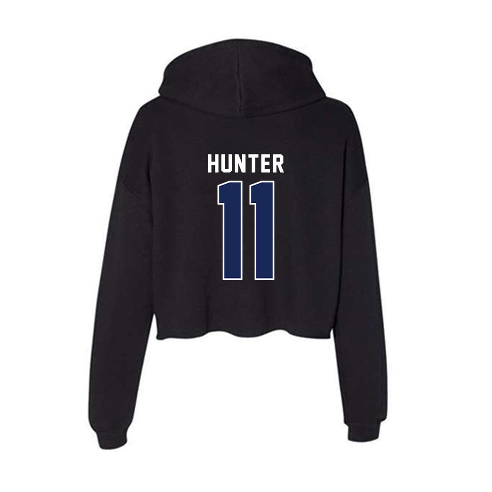 Arizona - NCAA Football : Christopher Hunter - Women's Crop Fleece Hoodie-1