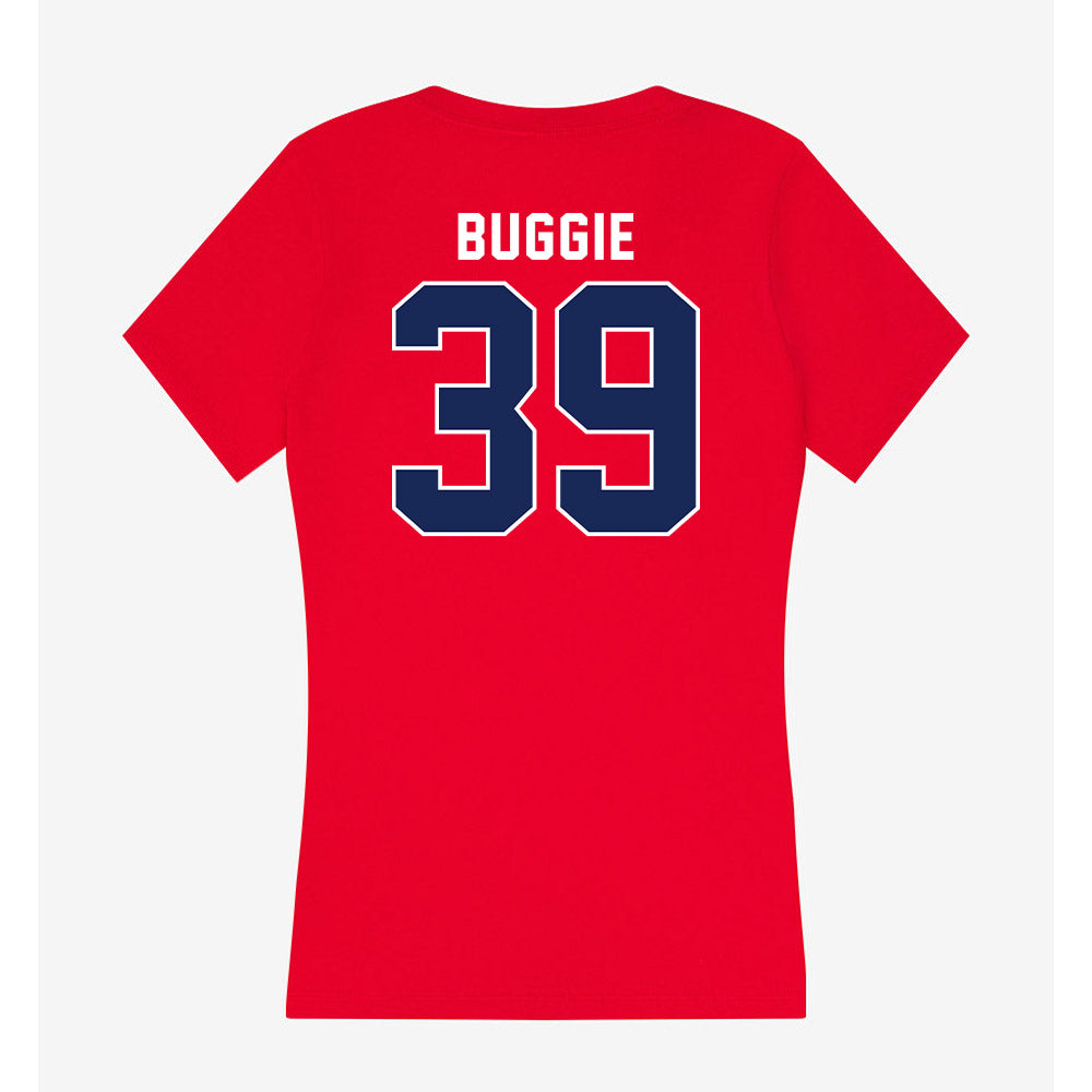 Arizona - NCAA Football : Jacob Buggie - Women's V-Neck T-Shirt-1
