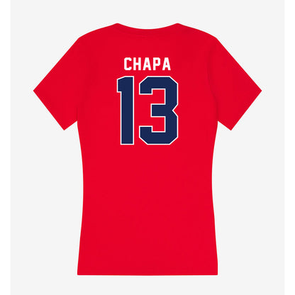 Arizona - NCAA Football : Cam Chapa - Women's V-Neck T-Shirt-1