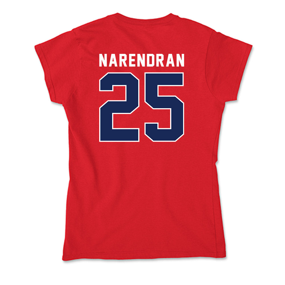 Arizona - NCAA Women's Tennis : Tanvi Narendran - Soft Style Women’s T-Shirt-1