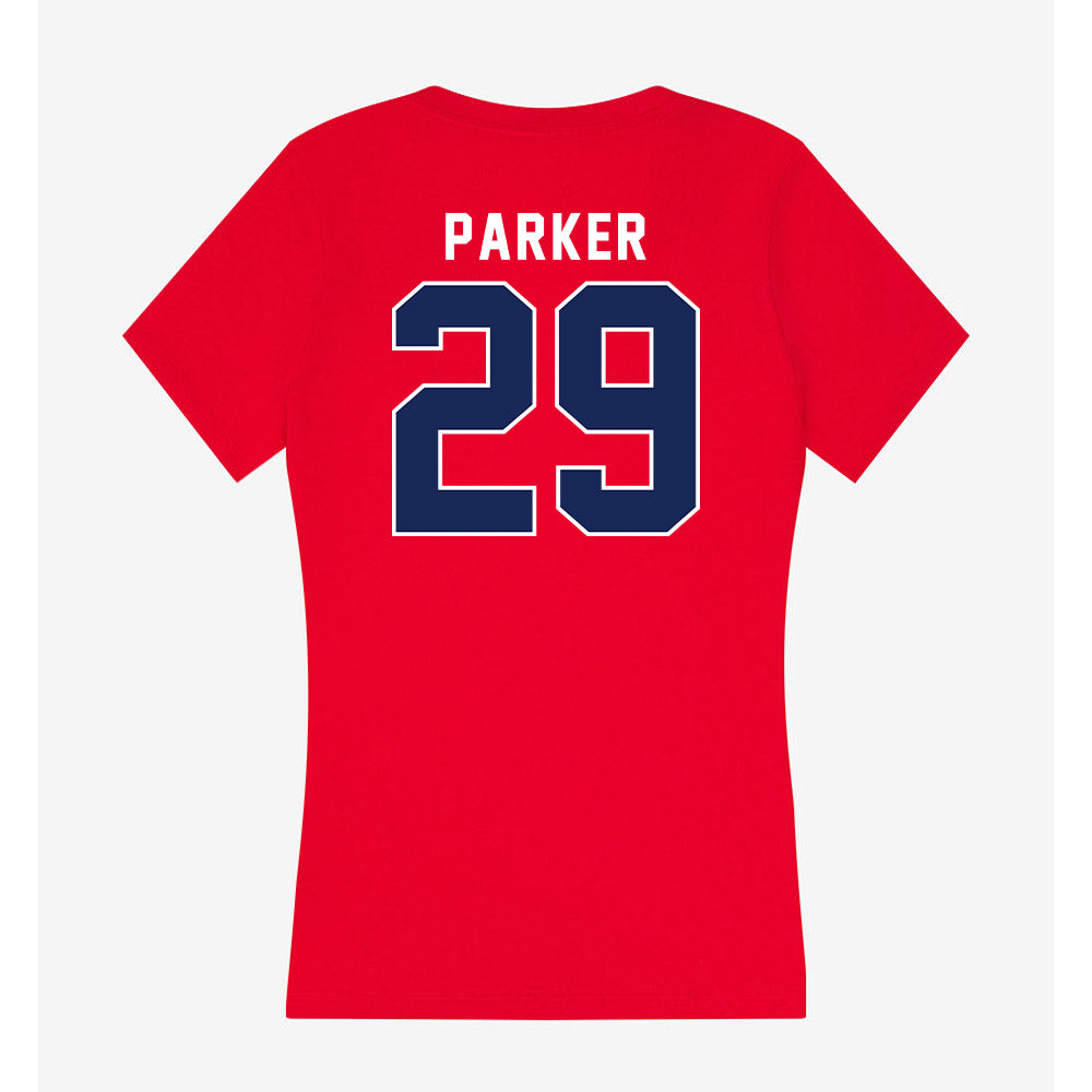 Arizona - NCAA Football : Jaden Parker - Women's V-Neck T-Shirt-1