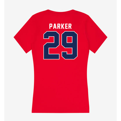 Arizona - NCAA Football : Jaden Parker - Women's V-Neck T-Shirt-1