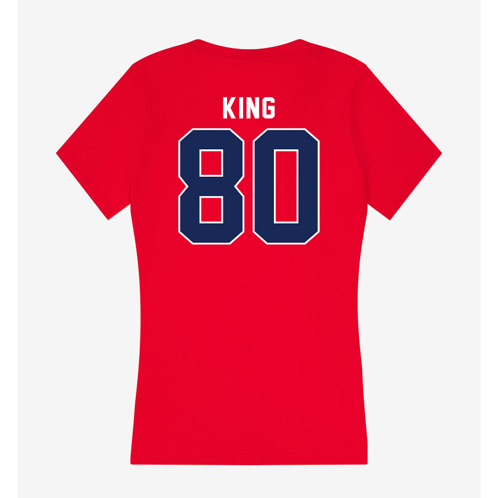 Arizona - NCAA Football : Shane King - Women's V-Neck T-Shirt-1