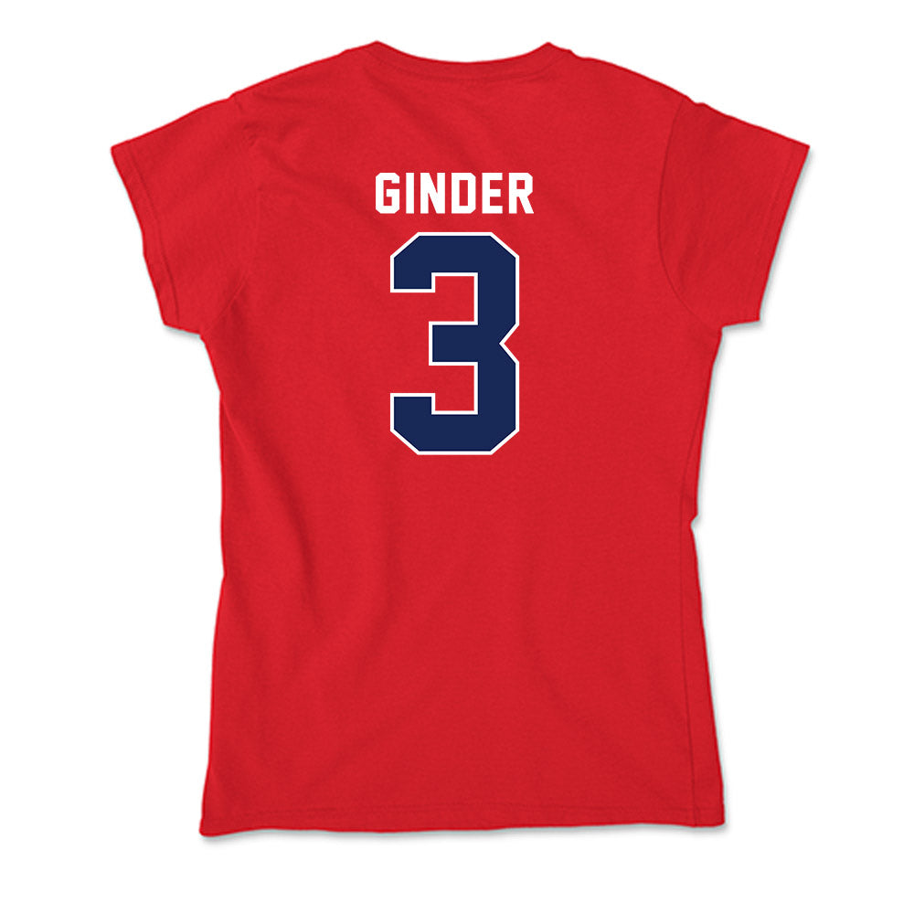 Arizona - NCAA Women's Volleyball : Brenna Ginder - Soft Style Women’s T-Shirt-1