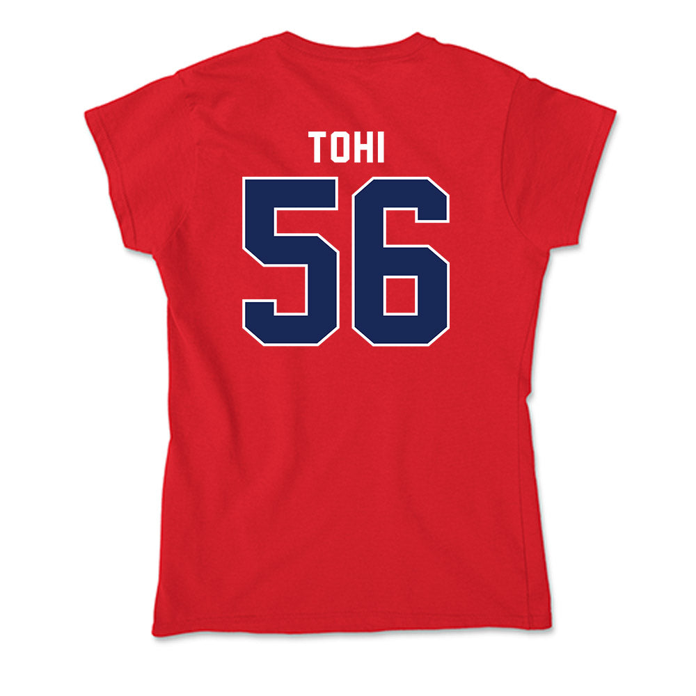 Arizona - NCAA Football : Sione Tohi - Soft Style Women’s T-Shirt-1