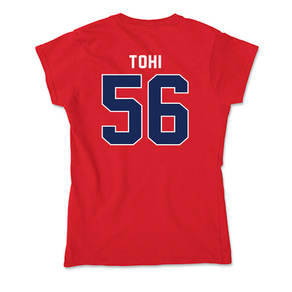 Arizona - NCAA Football : Sione Tohi - Soft Style Women’s T-Shirt-1