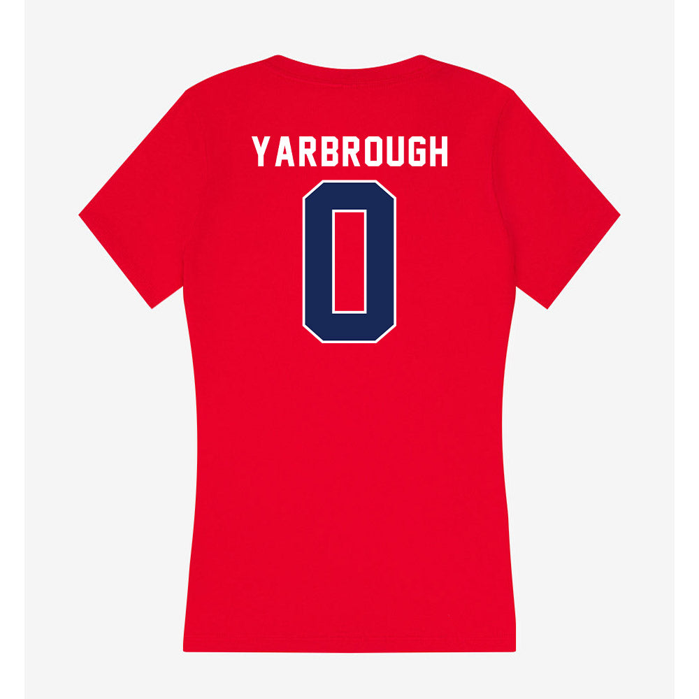 Arizona - NCAA Football : Wesley Yarbrough - Women's V-Neck T-Shirt-1