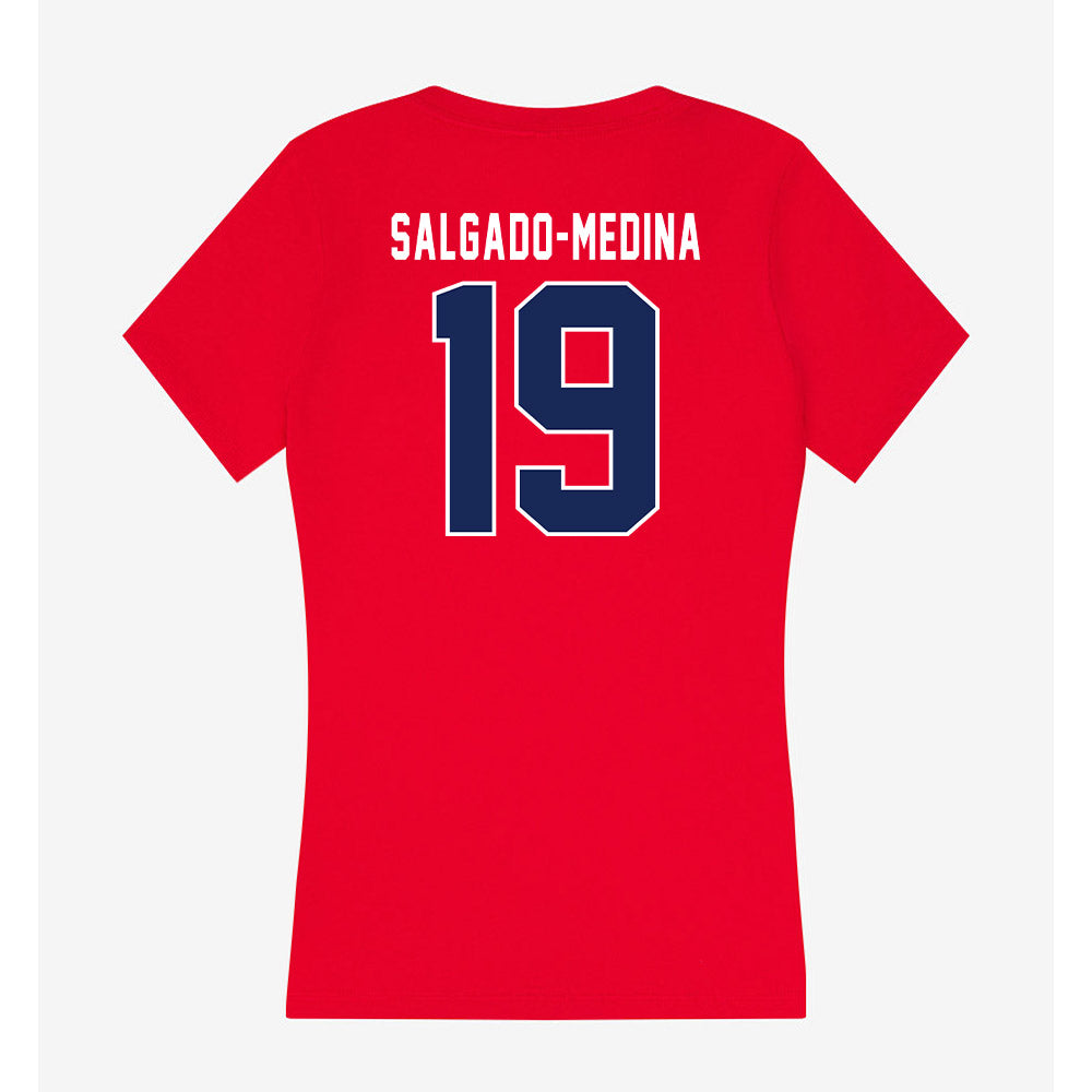 Arizona - NCAA Football : Michael Salgado-Medina - Women's V-Neck T-Shirt-1