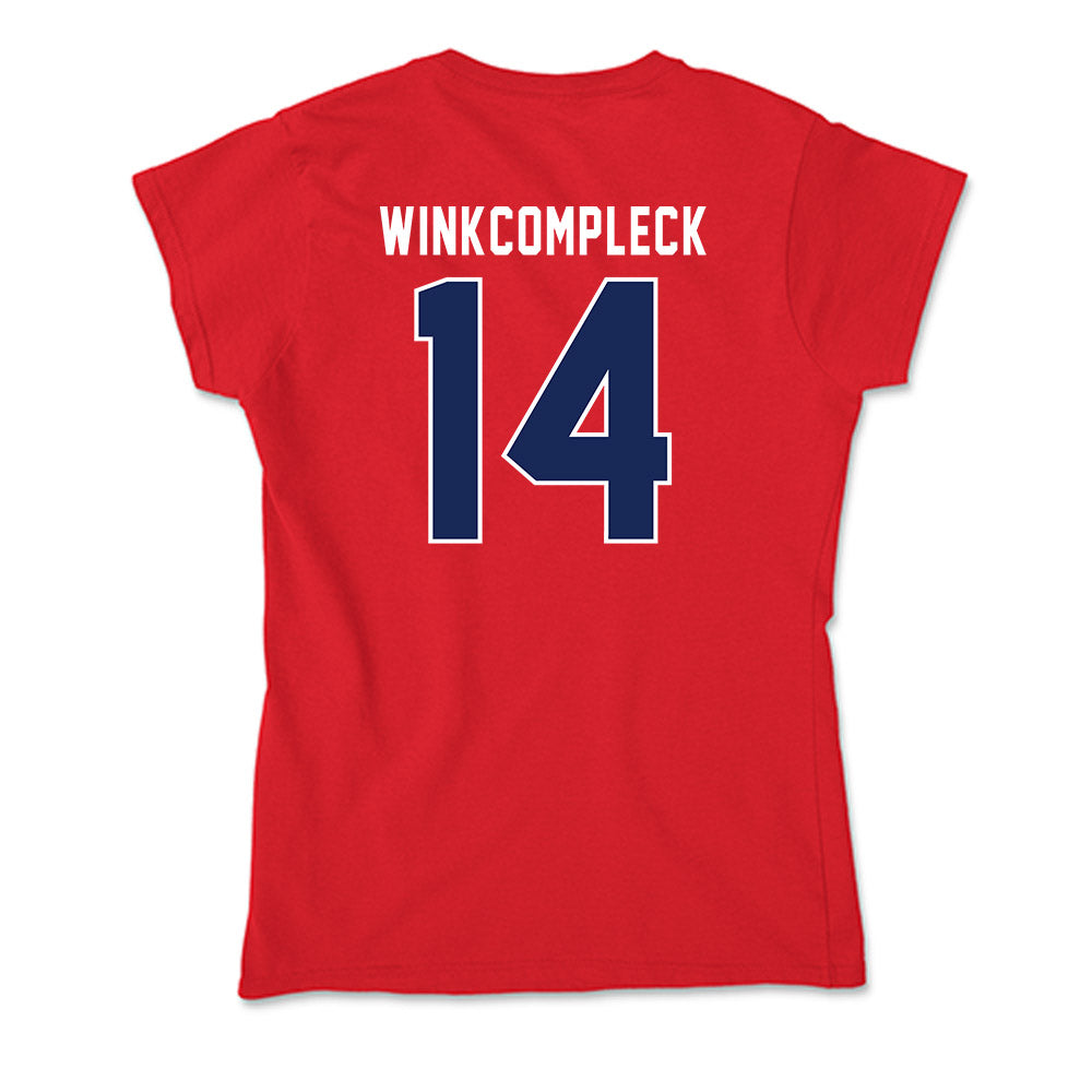Arizona - NCAA Beach Volleyball : Reece Winkcompleck - Soft Style Women’s T-Shirt-1