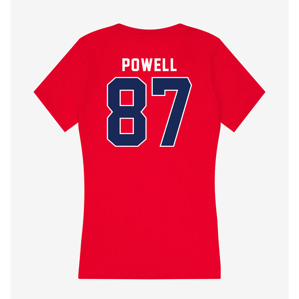 Arizona - NCAA Football : Tyler Powell - Women's V-Neck T-Shirt-1