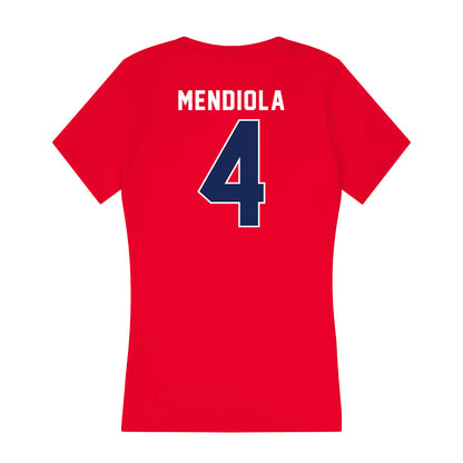 Arizona - NCAA Women's Soccer : Zoe Mendiola - Women's V-Neck T-Shirt-1