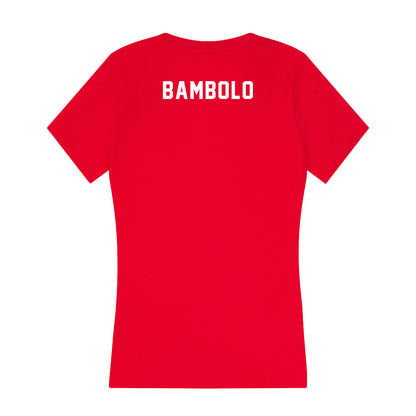 Arizona - NCAA Women's Track & Field : Haedyn Bambolo - Women's V-Neck T-Shirt-1