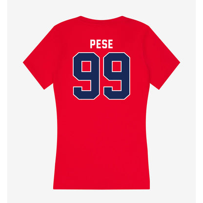 Arizona - NCAA Football : Mays Pese - Women's V-Neck T-Shirt-1