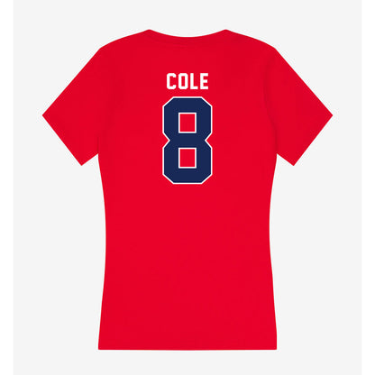 Arizona - NCAA Football : JayVion Cole - Women's V-Neck T-Shirt-1