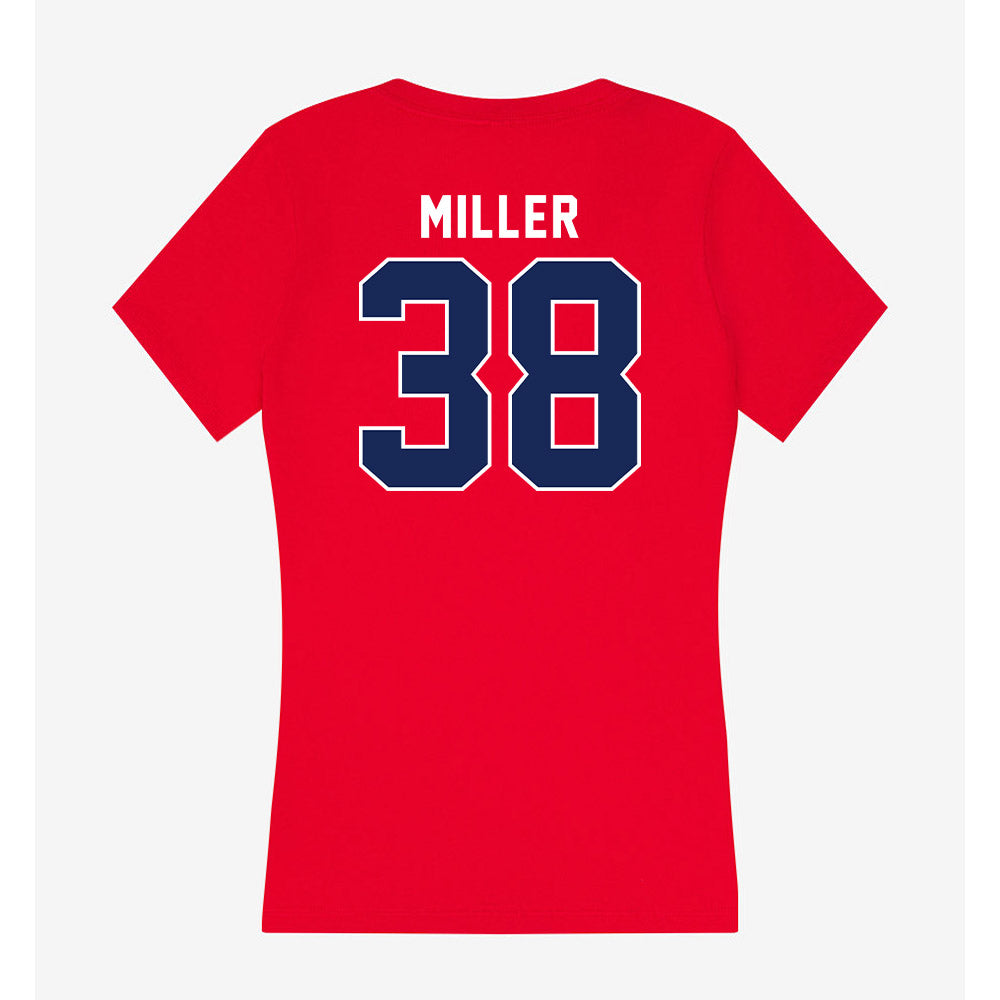Arizona - NCAA Football : Aiden Miller - Women's V-Neck T-Shirt-1