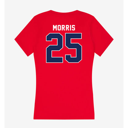 Arizona - NCAA Women's Basketball : Aliyahna Morris - Classic Shersey Women's V-Neck T-Shirt-1