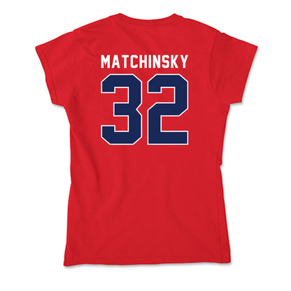 Arizona - NCAA Beach Volleyball : Holly Matchinsky - Soft Style Women’s T-Shirt-1