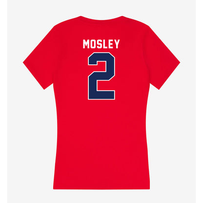 Arizona - NCAA Football : RJ Mosley - Women's V-Neck T-Shirt-1