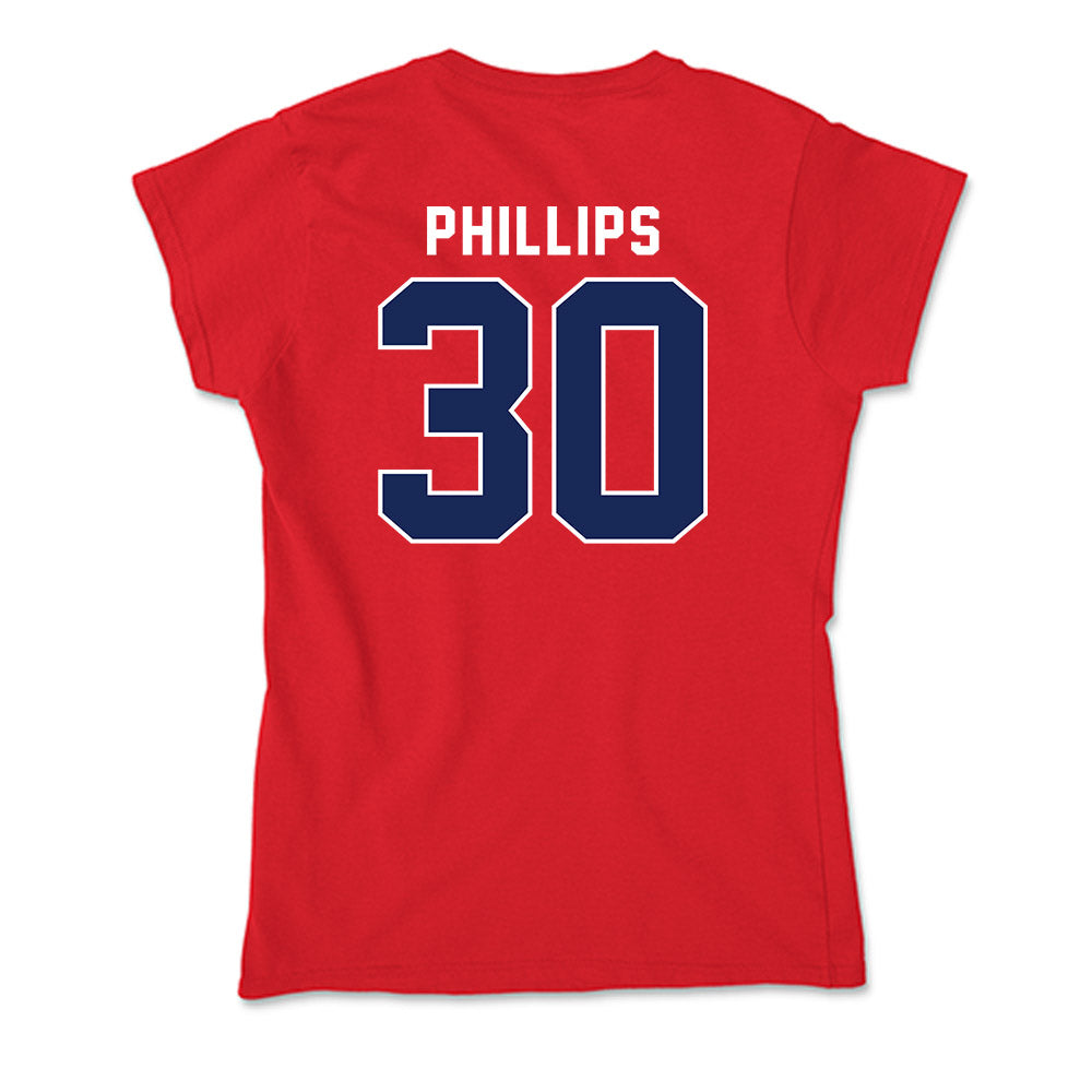 Arizona - NCAA Beach Volleyball : Kate Phillips - Soft Style Women’s T-Shirt-1