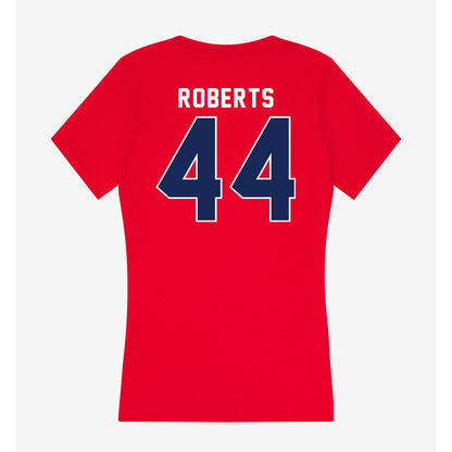 Arizona - NCAA Football : Antwan Roberts - Women's V-Neck T-Shirt-1