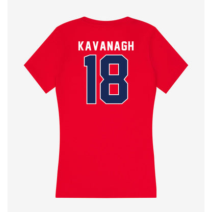 Arizona - NCAA Softball : Emma Kavanagh - Women's V-Neck T-Shirt-1