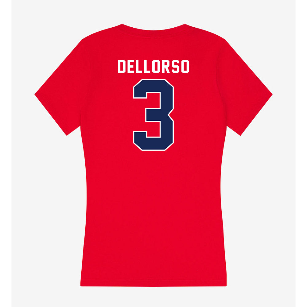 Arizona - NCAA Men's Basketball : Anthony DellOrso - Women's V-Neck T-Shirt-1