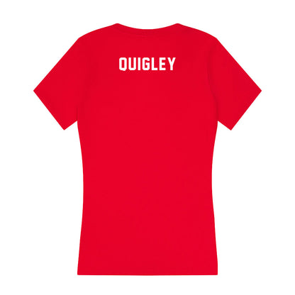 Arizona - NCAA Men's Cross Country : Cooper Quigley - Women's V-Neck T-Shirt-1