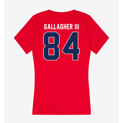 Arizona - NCAA Football : Rodney Gallagher III - Women's V-Neck T-Shirt-1