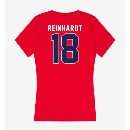 Arizona - NCAA Women's Soccer : Whitney Reinhardt - Women's V-Neck T-Shirt-1