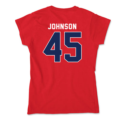 Arizona - NCAA Football : Victory Johnson - Soft Style Women’s T-Shirt-1