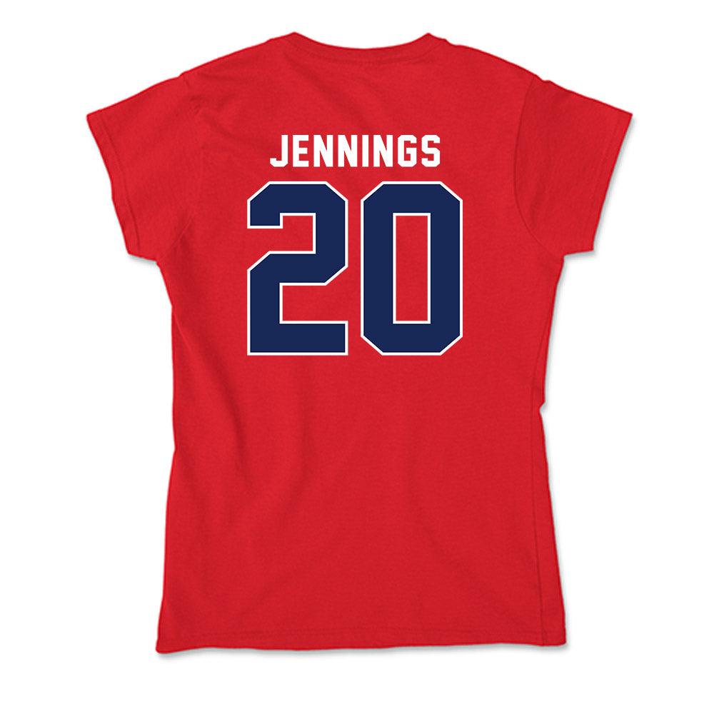 Arizona - NCAA Softball : Tele Jennings - Soft Style Women’s T-Shirt-1