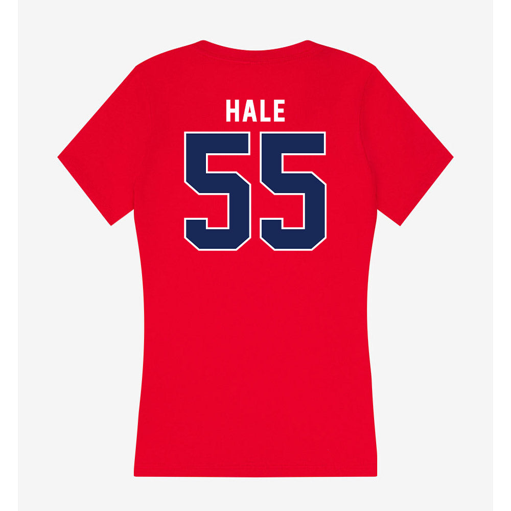 Arizona - NCAA Football : Nate Hale - Women's V-Neck T-Shirt-1