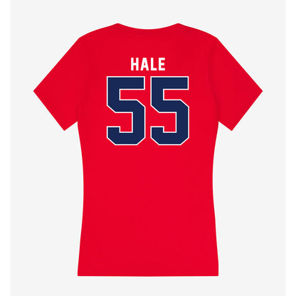 Arizona - NCAA Football : Nate Hale - Women's V-Neck T-Shirt-1