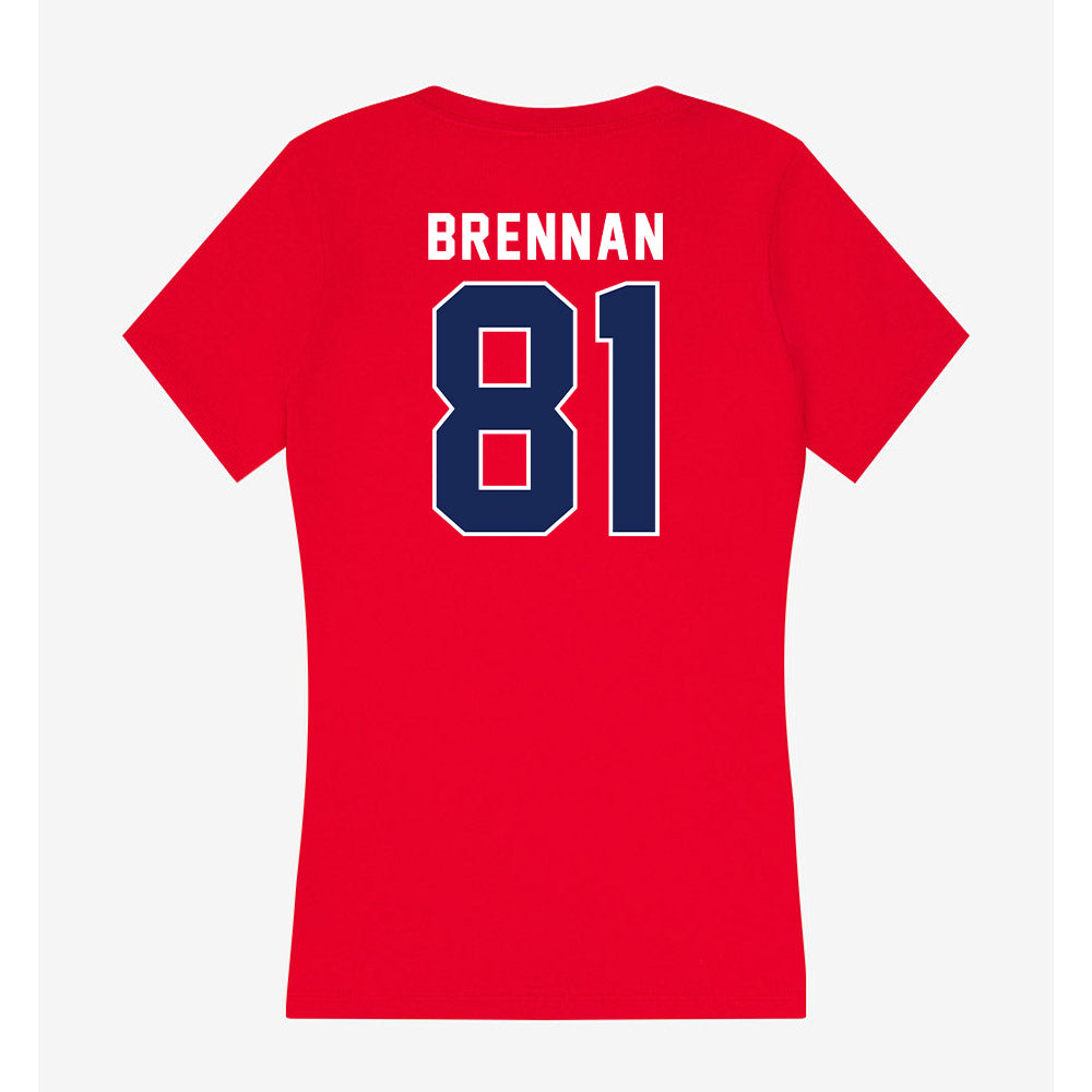 Arizona - NCAA Football : Scotty Brennan - Women's V-Neck T-Shirt-1