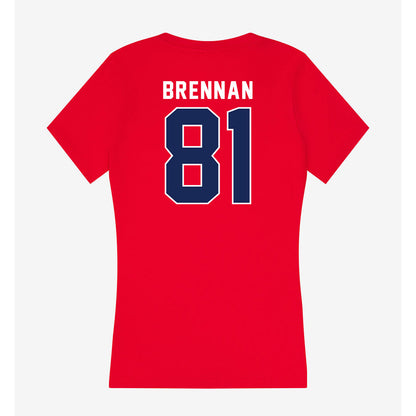 Arizona - NCAA Football : Scotty Brennan - Women's V-Neck T-Shirt-1