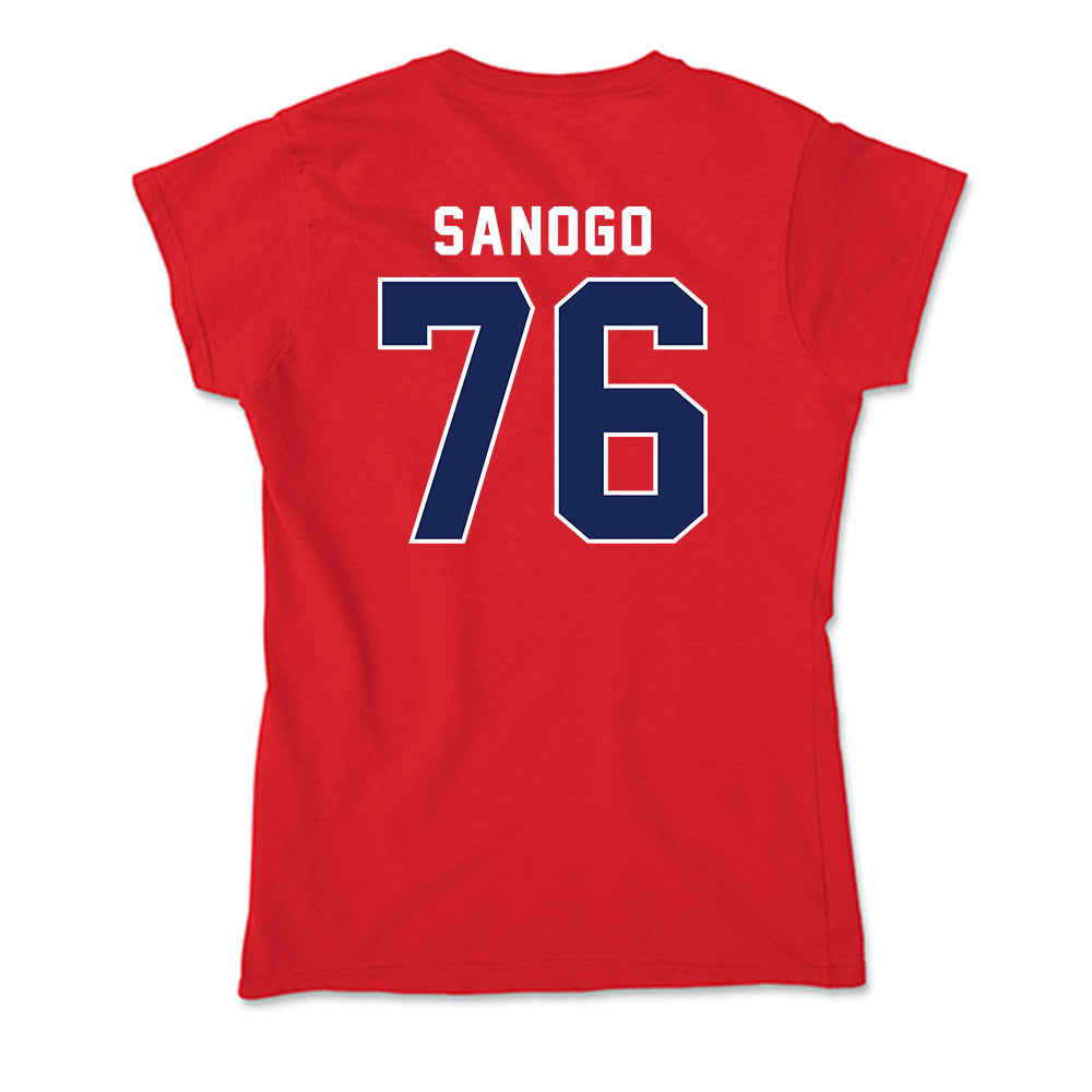 Arizona - NCAA Football : Khalil Sanogo - Soft Style Women’s T-Shirt-1