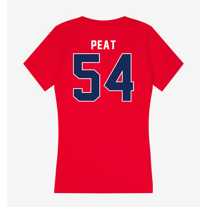 Arizona - NCAA Football : Keona Peat - Women's V-Neck T-Shirt-1