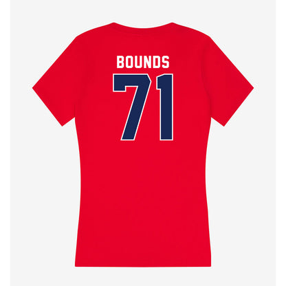 Arizona - NCAA Football : Tristan Bounds - Women's V-Neck T-Shirt-1