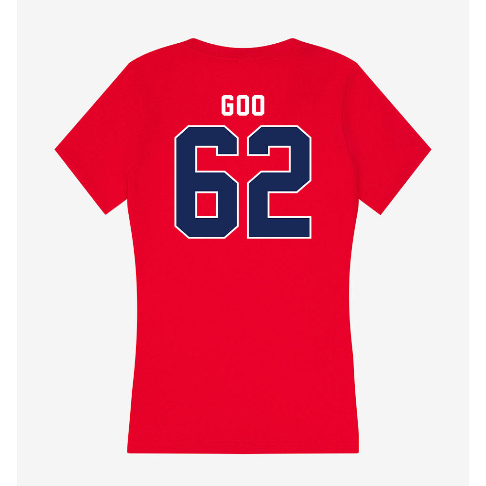 Arizona - NCAA Football : Javian Goo - Women's V-Neck T-Shirt-1